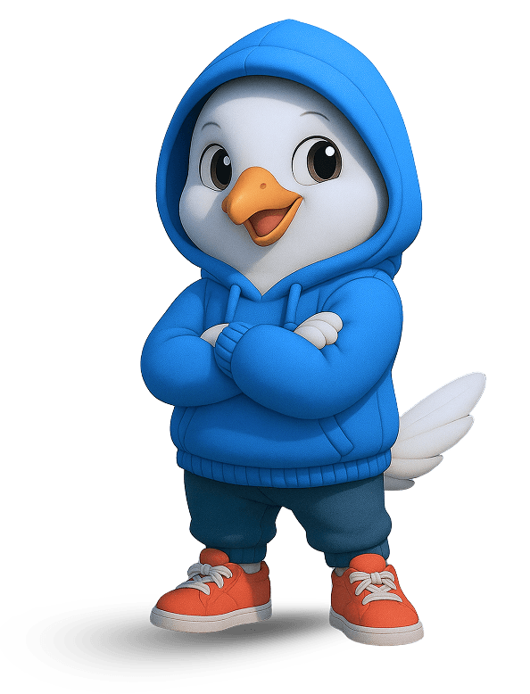 Hoodie dove character